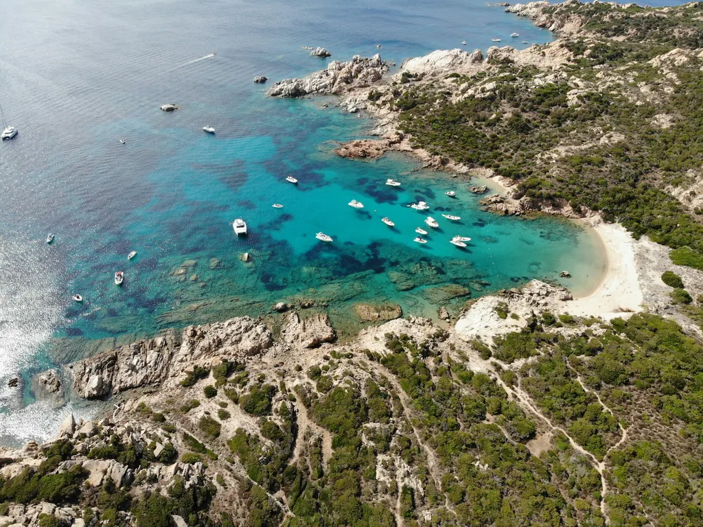 Day 3: Turquoise anchorage in the La Maddalena archipelago, Sardinia