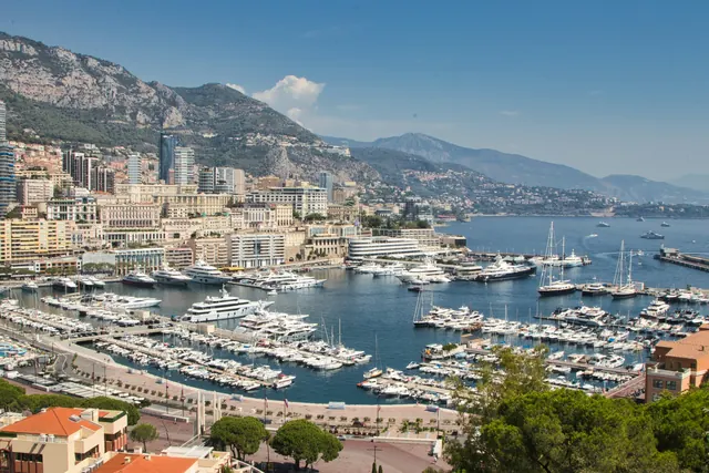 3-Day Monaco to Saint-Tropez Coastal Voyage, Monaco, Port Hercules and Monte-Carlo from above